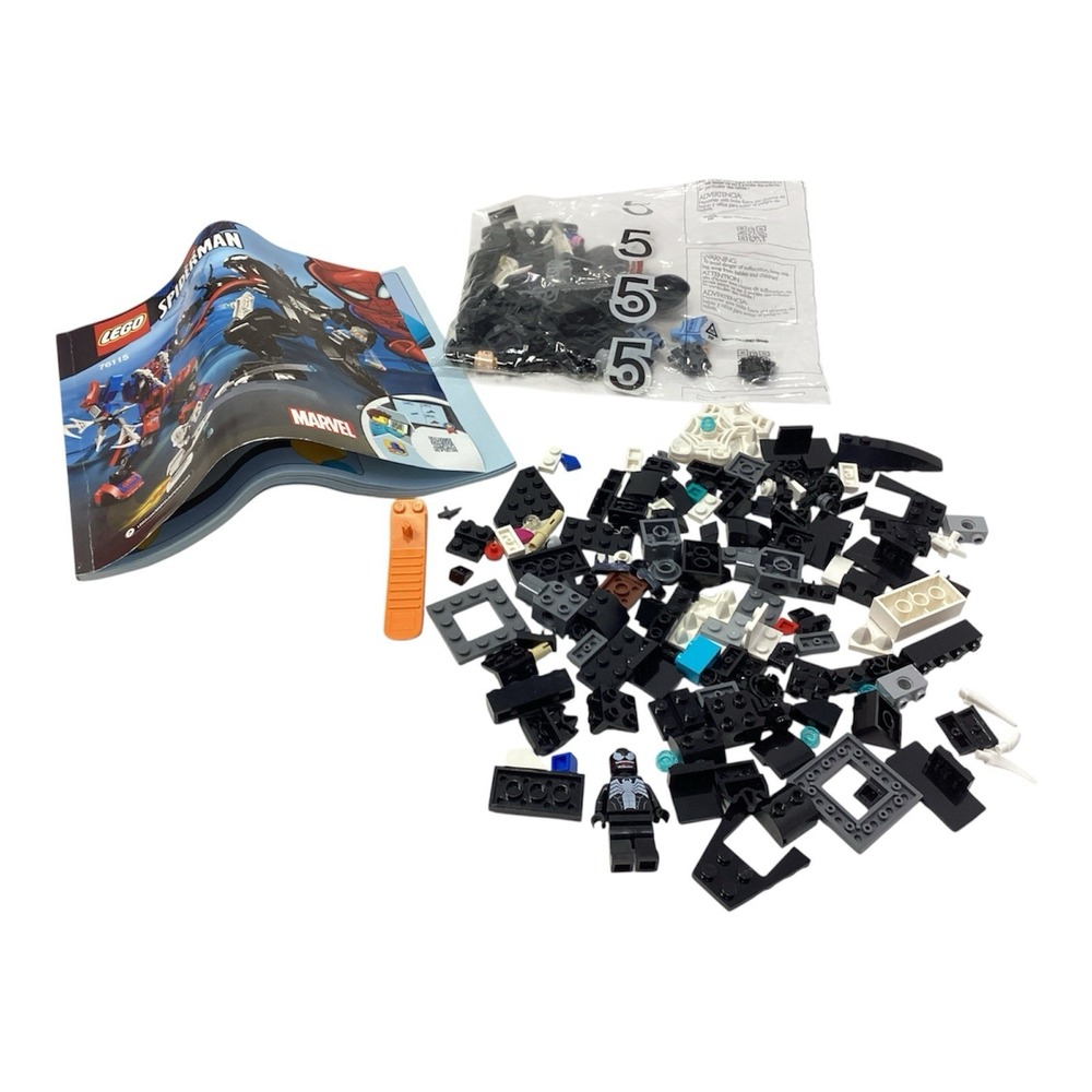 Lego Marvel Spider-Man 76115 Venom Figure Parts&Pieces Incomplete w/ Minifigures